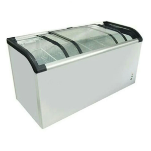 CONGELADORA HORIZONTAL VIDRIO CURVO 520 LITROS ( Iva incluido )